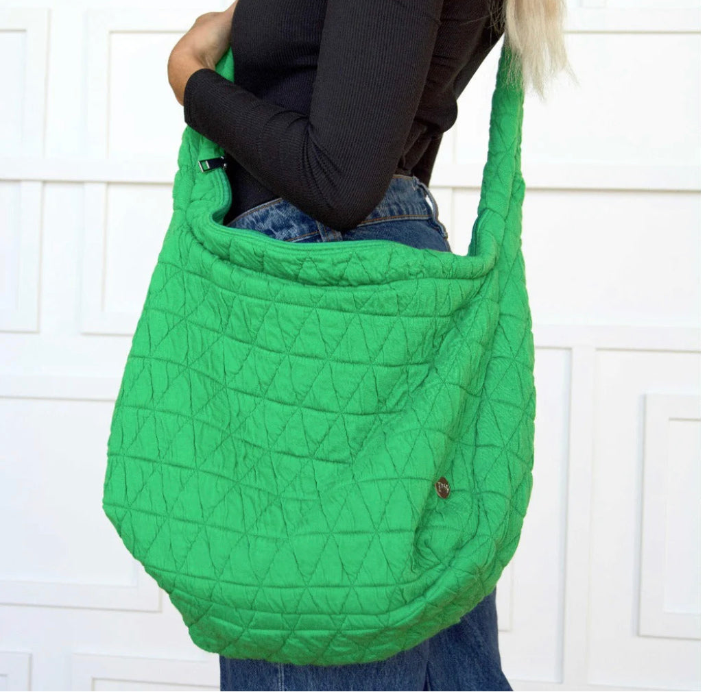 Gracie Quilted Hobo Bag - Panoply Beauty