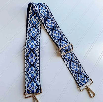 Canvas Straps - Willow Print